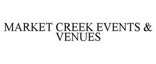 MARKET CREEK EVENTS & VENUES