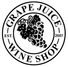 GRAPE JUICE WINE SHOP EST. 2007