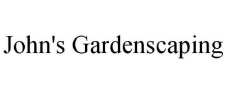 JOHN'S GARDENSCAPING