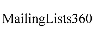 MAILINGLISTS360