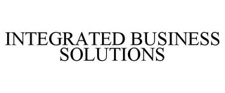 INTEGRATED BUSINESS SOLUTIONS