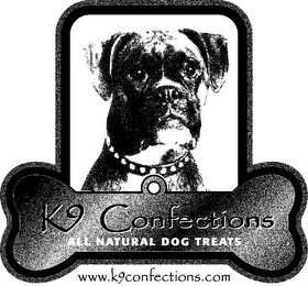 K9 CONFECTIONS ALL NATURAL DOG TREATS WWW.K9CONFECTIONS.COM