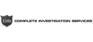 CIS COMPLETE INVESTIGATION SERVICES