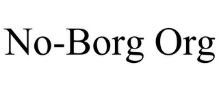 NO-BORG ORG