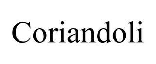 CORIANDOLI