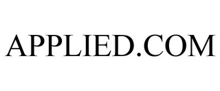 APPLIED.COM