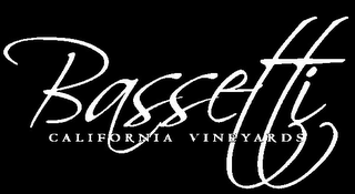 BASSETTI CALIFORNIA VINEYARDS