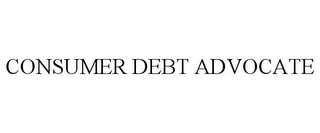 CONSUMER DEBT ADVOCATE