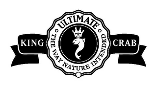 ULTIMATE KING CRAB THE WAY NATURE INTENDED