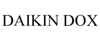 DAIKIN DOX