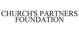 CHURCH'S PARTNERS FOUNDATION