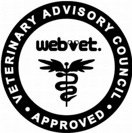 WEBVET VETERINARY ADVISORY COUNCIL APPROVED