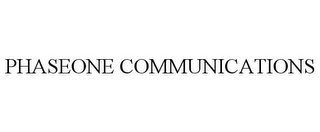 PHASEONE COMMUNICATIONS