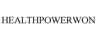 HEALTHPOWERWON