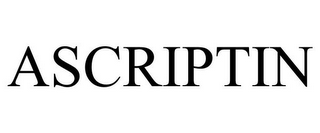 ASCRIPTIN