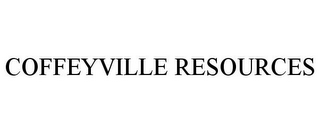 COFFEYVILLE RESOURCES