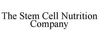 THE STEM CELL NUTRITION COMPANY