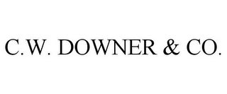 C.W. DOWNER & CO.