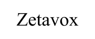 ZETAVOX