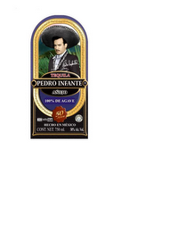 TEQUILA PEDRO INFANTE AÑEJO 50 HECHO ENMEXICO