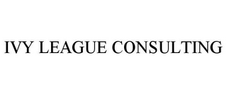 IVY LEAGUE CONSULTING