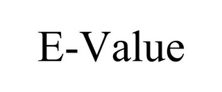 E-VALUE