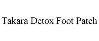 TAKARA DETOX FOOT PATCH