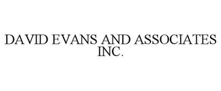 DAVID EVANS AND ASSOCIATES INC.