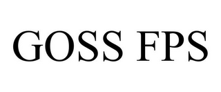 GOSS FPS