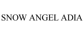 SNOW ANGEL ADIA