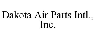 DAKOTA AIR PARTS INTL., INC.