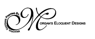 MEMORIAL KEEPSAKE PRINTING BY... MORGAN'S ELOQUENT DESIGNS