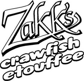 ZAKK'S CRAWFISH ETOUFFEE