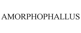 AMORPHOPHALLUS