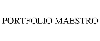 PORTFOLIO MAESTRO