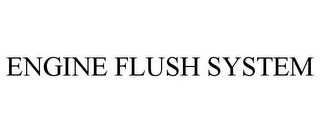 ENGINE FLUSH SYSTEM