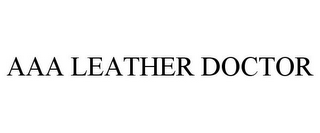 AAA LEATHER DOCTOR