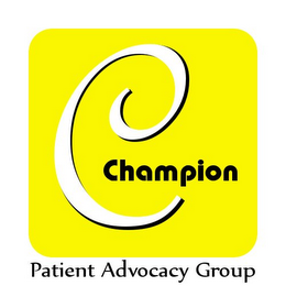 C CHAMPION PATIENT ADVOCACY GROUP