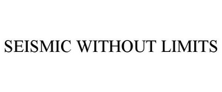 SEISMIC WITHOUT LIMITS