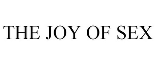THE JOY OF SEX
