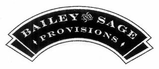 BAILEY & SAGE PROVISIONS