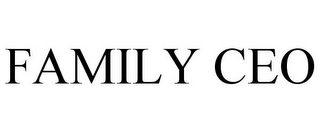 FAMILY CEO