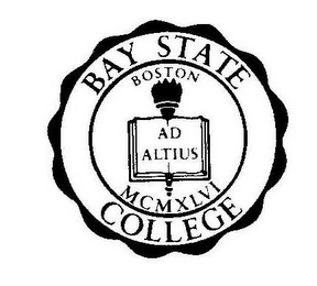 BAY STATE COLLEGE BOSTON AD ALTIUS MCMXLVI