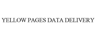 YELLOW PAGES DATA DELIVERY