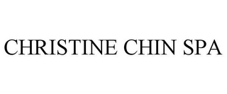 CHRISTINE CHIN SPA