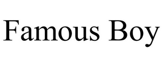 FAMOUS BOY