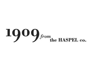 1909 FROM THE HASPEL CO.