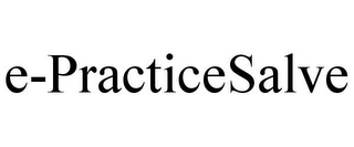 E-PRACTICESALVE