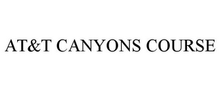 AT&T CANYONS COURSE