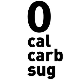 0 CAL CARB SUG